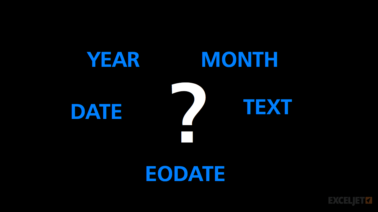 5 formulas to highlight dates by month and year