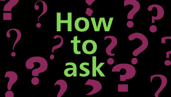 How to ask a question about Excel