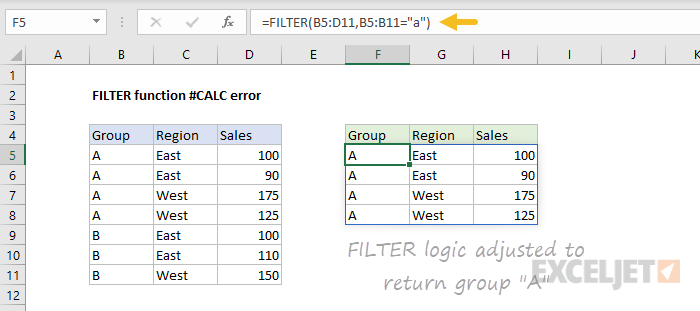 #CALC error example 1 - fix 1