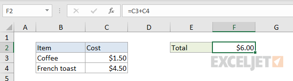 #VALUE! error example - unexpected text value FIX 1
