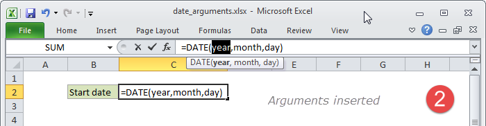 Control + Shift + A inserts named arguments