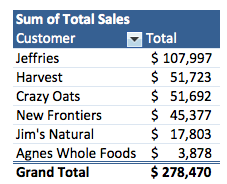 Who are my biggest customers?