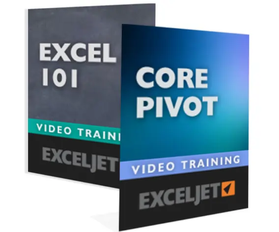 Excel 101 and Core Pivot Packages