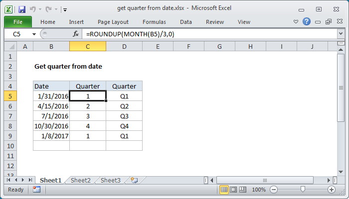 Excel Formula Get Quarter From Date Exceljet,Cracklings Oishi