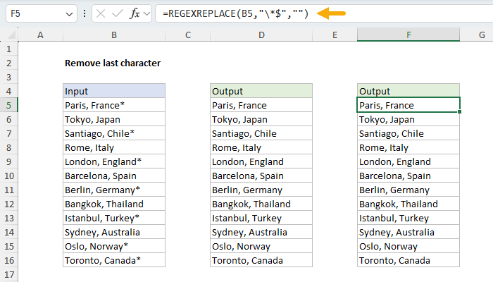 Making these formulas conditional