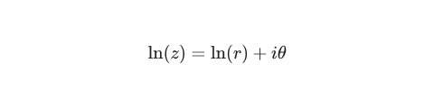 Definition of complex logarithm.