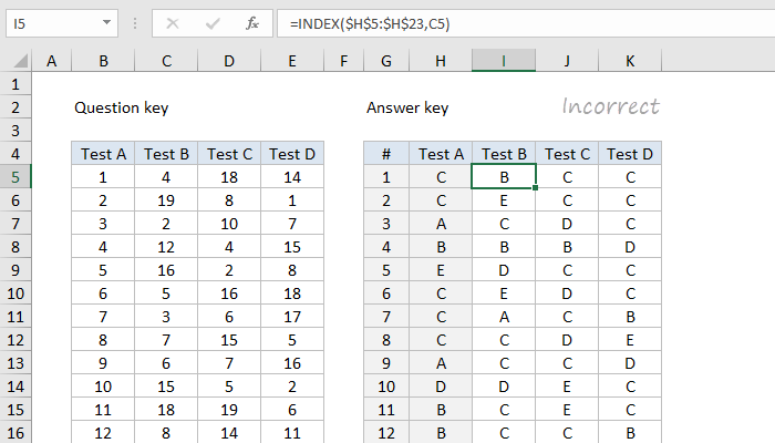 Interpretation #1 - incorrect answer