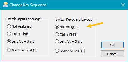 Change key. Qt Key sequence Edit.