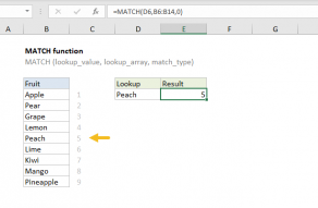 XMATCH with multiple criteria - Excel formula | Exceljet