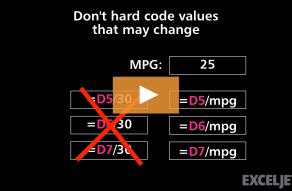 Video thumbnail for Don't hard code values that may change