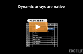 Video thumbnail for Dynamic arrays are native