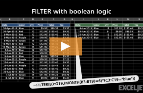 Video thumbnail for FILTER with boolean logic