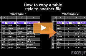 Excel Shortcut  Select table - 31