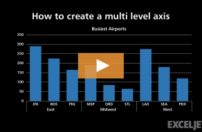 Video thumbnail for How to create a multi level axis