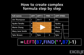 Excel Training Videos - 70