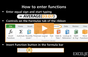 Video thumbnail for How to enter functions