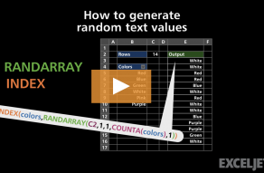Video thumbnail for How to generate random text values