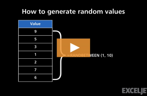Video thumbnail for How to generate random values