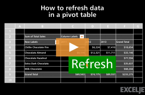 Excel Training Videos - 49