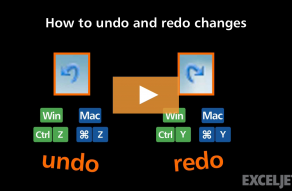 Excel Shortcut Redo Last Action | exceljet