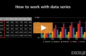 Video thumbnail for How to work with data series