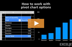 Video thumbnail for How to work with pivot chart options