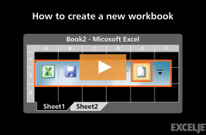 Excel Shortcut  Create new workbook - 11