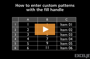 Excel Training Videos - 87