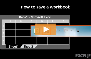 Excel Shortcut  Save workbook - 63