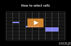 Excel Shortcut  Add adjacent cells to selection - 59