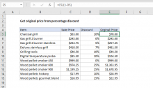 Excel Formula Get Percentage Discount Exceljet Excel Formula Get Percentage Discount Exceljet