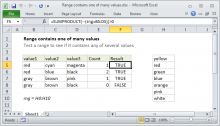 Excel Formula Range Contains One Of Many Substrings Exceljet