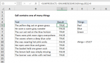 Excel Formula Range Contains One Of Many Substrings Exceljet Excel Formula Range Contains One Of Many Substrings Exceljet
