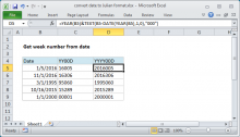 Excel Formula Convert Date To Month And Year Exceljet