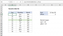 How To Use The Excel Today Function Exceljet How To Use The Excel Today Function Exceljet