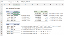 Excel Formula Get Month Name From Date Exceljet