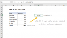 Excel Formula How To Fix The Name Error Exceljet