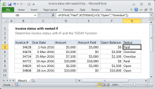 How To Use The Excel Today Function Exceljet