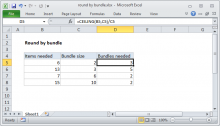 How To Use The Excel Ceiling Function Exceljet