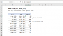 How to use the Excel NETWORKDAYS function | Exceljet