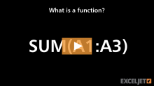 Video thumbnail for What is a function?
