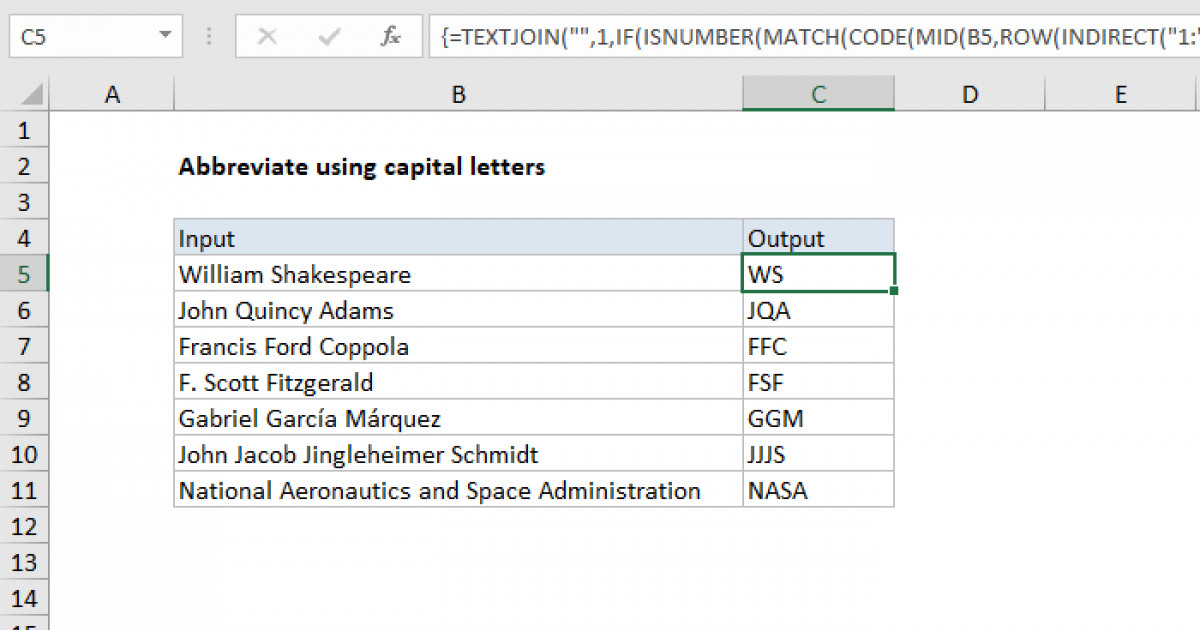 How to Remove Initials from Name in Excel 