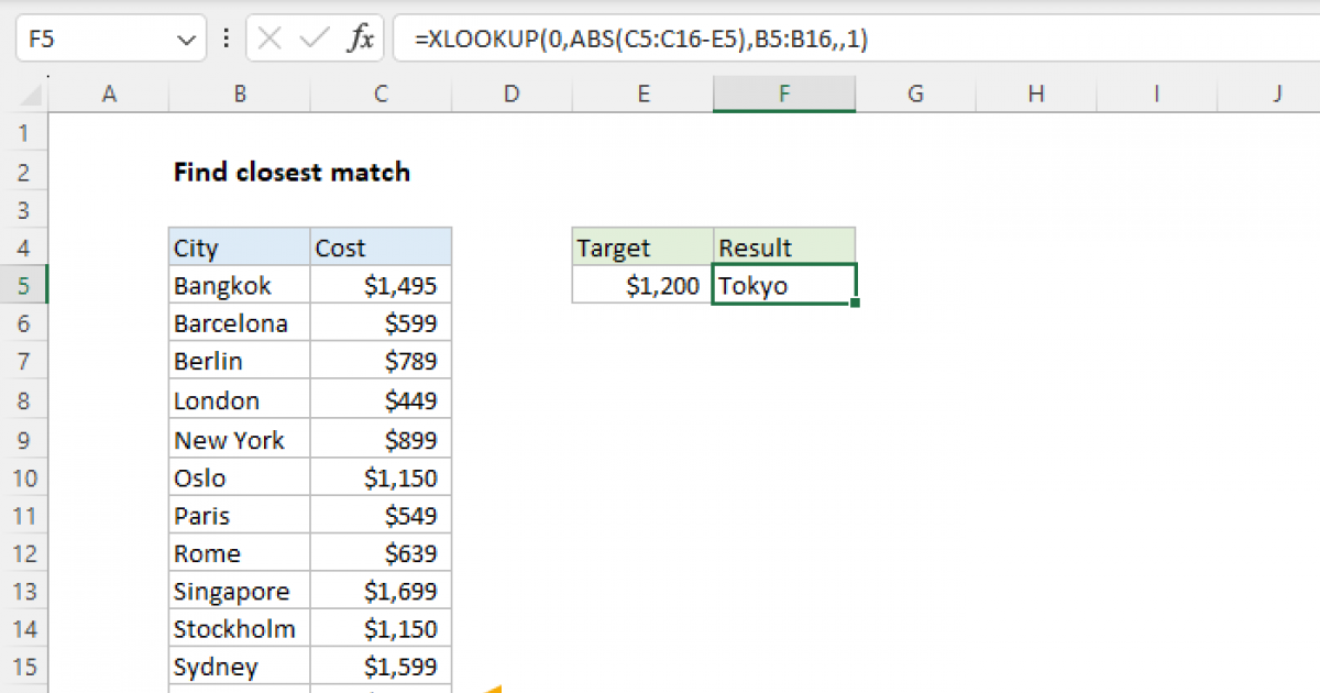 find-closest-match-excel-formula-exceljet