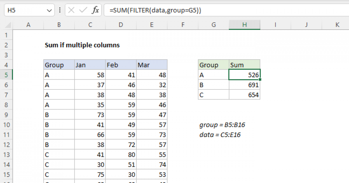 Using If And Sumif Together In Excel