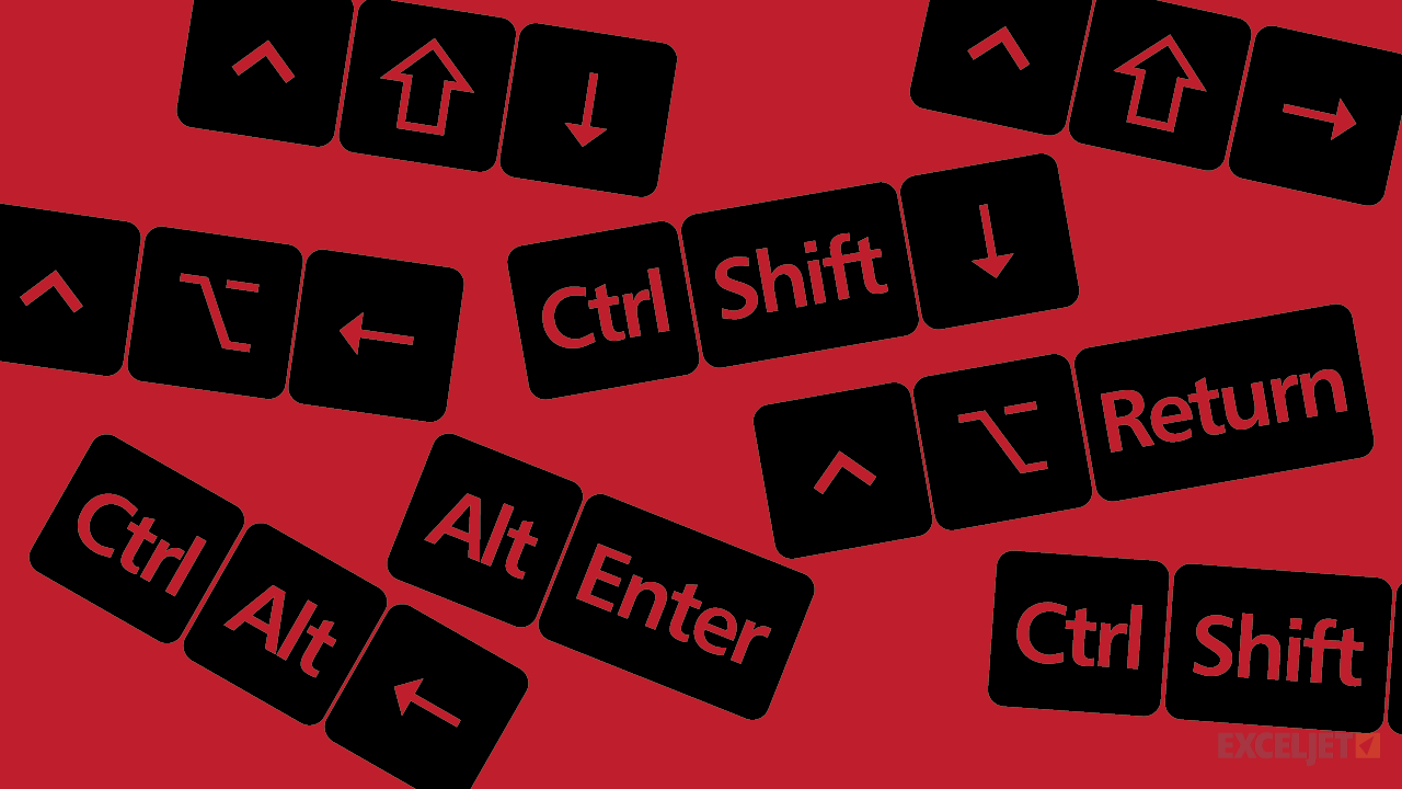 54 powerful Excel shortcuts