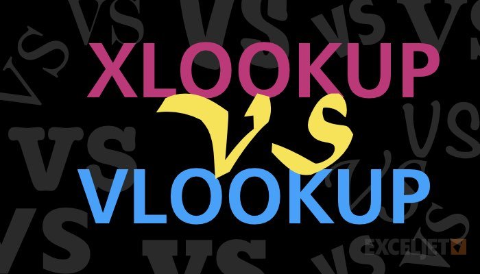 XLOOKUP vs VLOOKUP