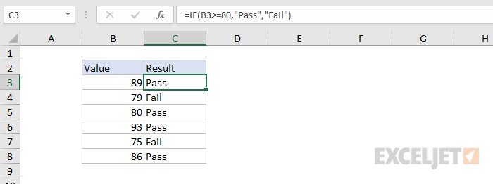 Adding criteria to a formula