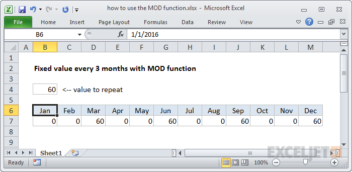 Back to month names again with a custom number format Back to month names again with a custom number format