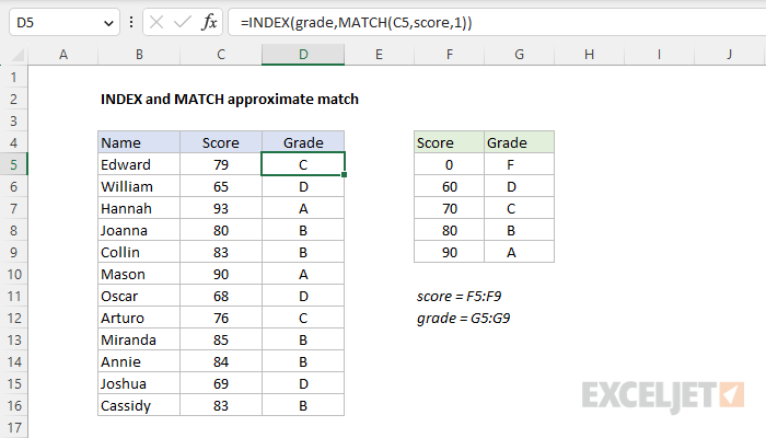 How do I apply INDEX MATCH or another lookup formula to find an