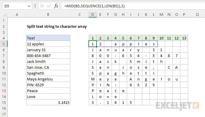 split-text-string-to-character-array-excel-formula-exceljet